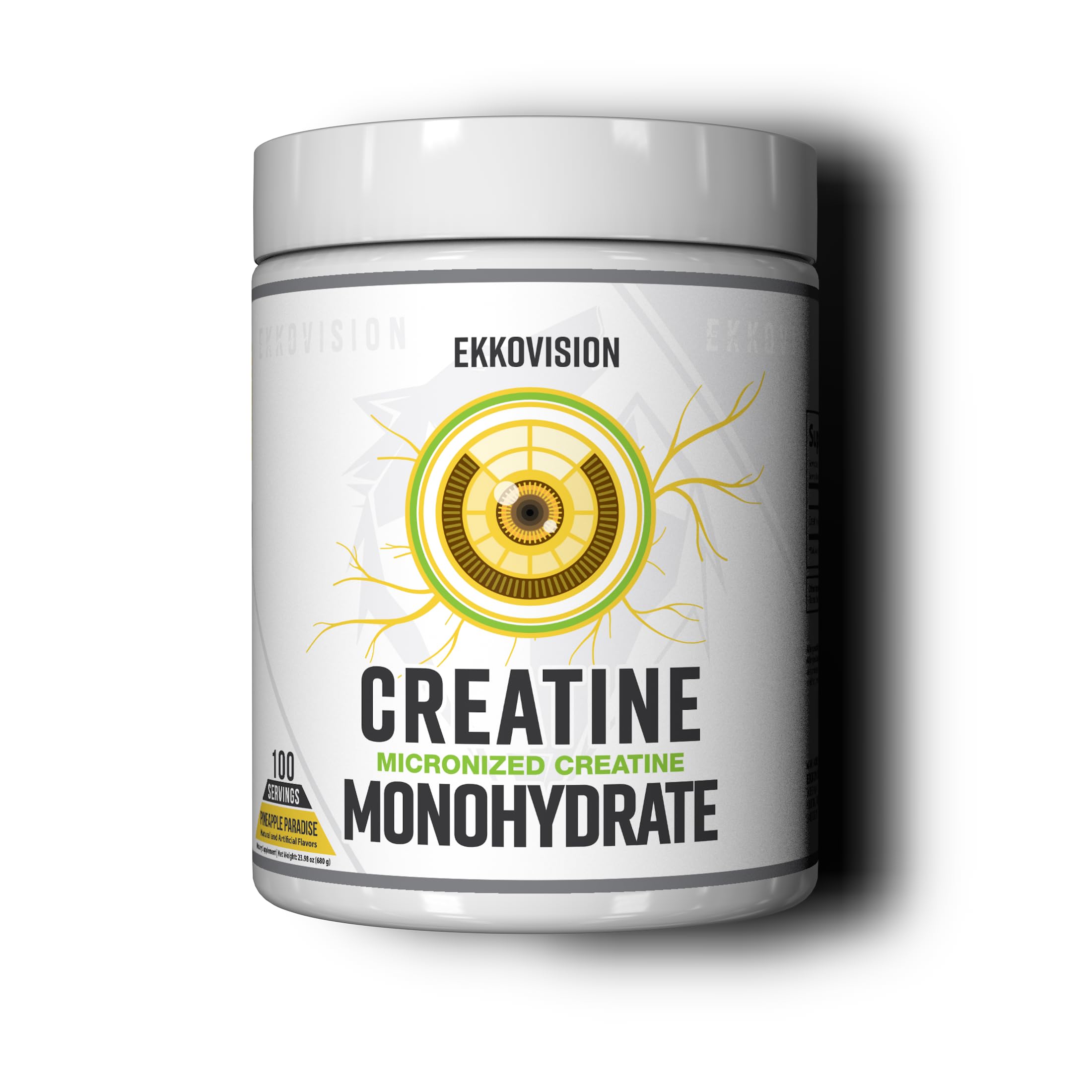 Amazon.com: Ekkovision Creatine Monohydrate Powder, Pineapple